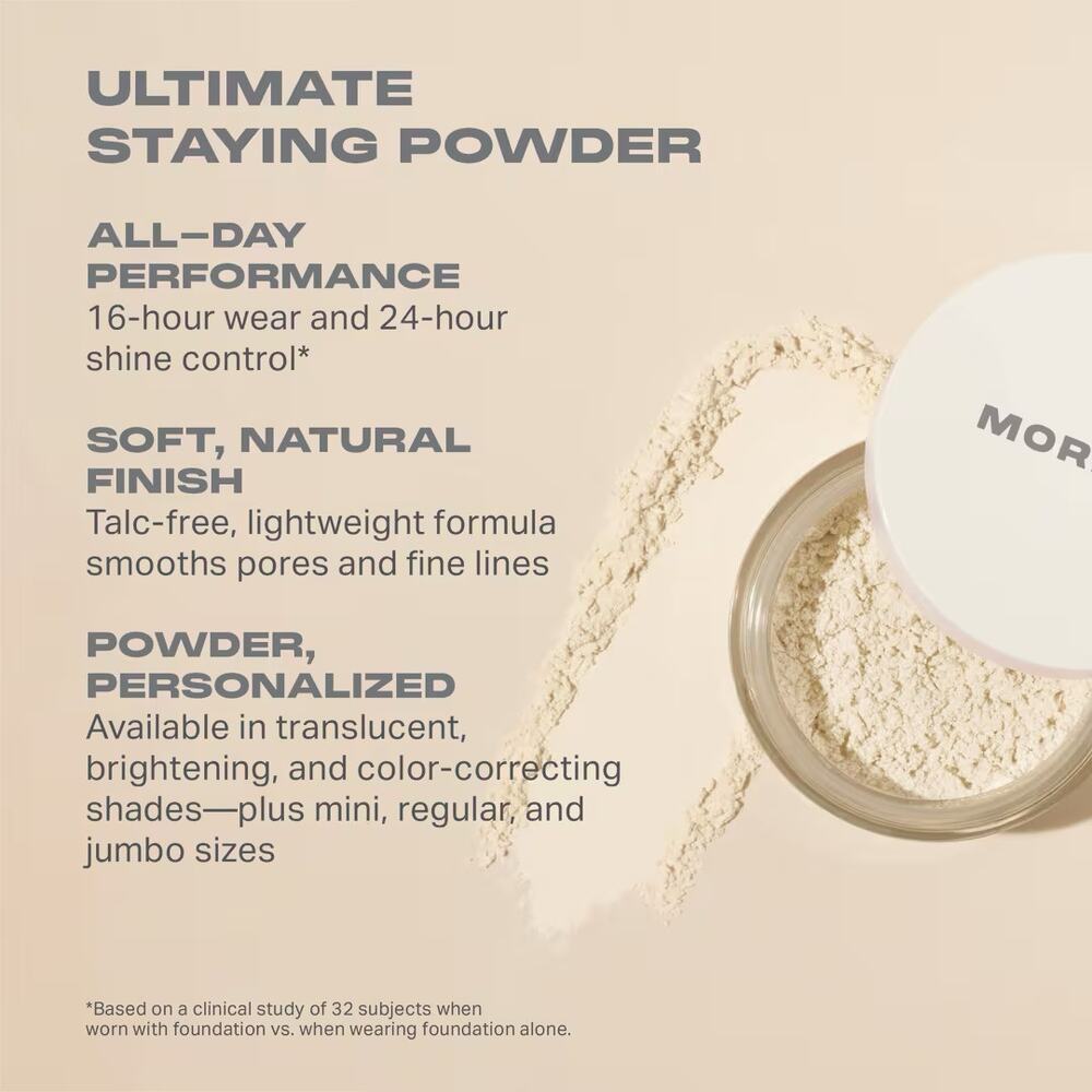 Morphe Bake & Set Setting Powder Translucent - Picture 6 of 6